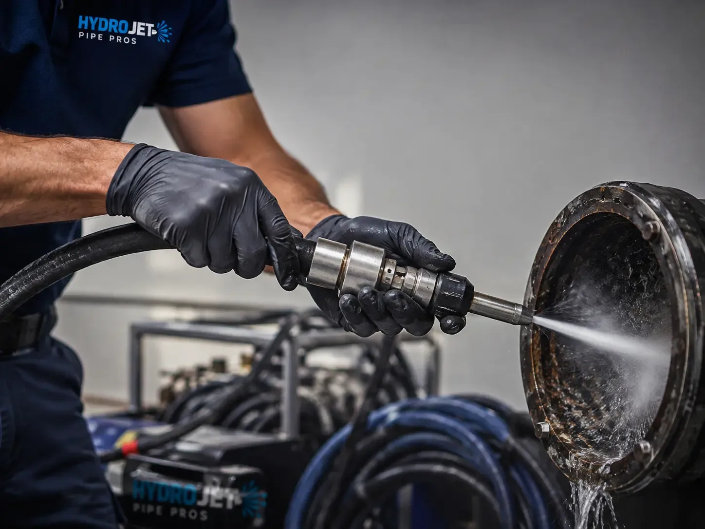 Hydro Jet Pipe Descaling in Olmsted, IL